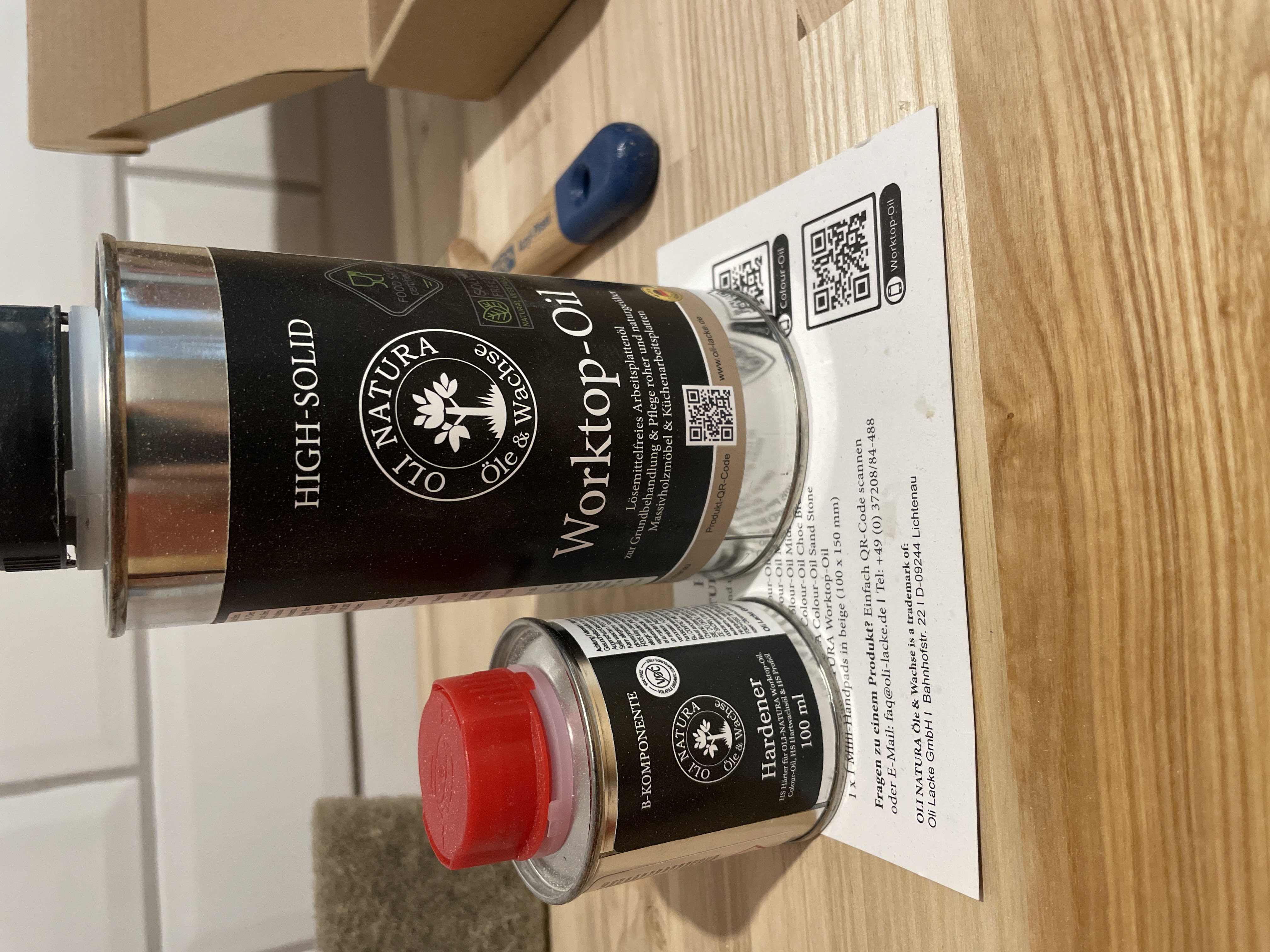 Oli-Natura Worktop-Oil · Produktnah